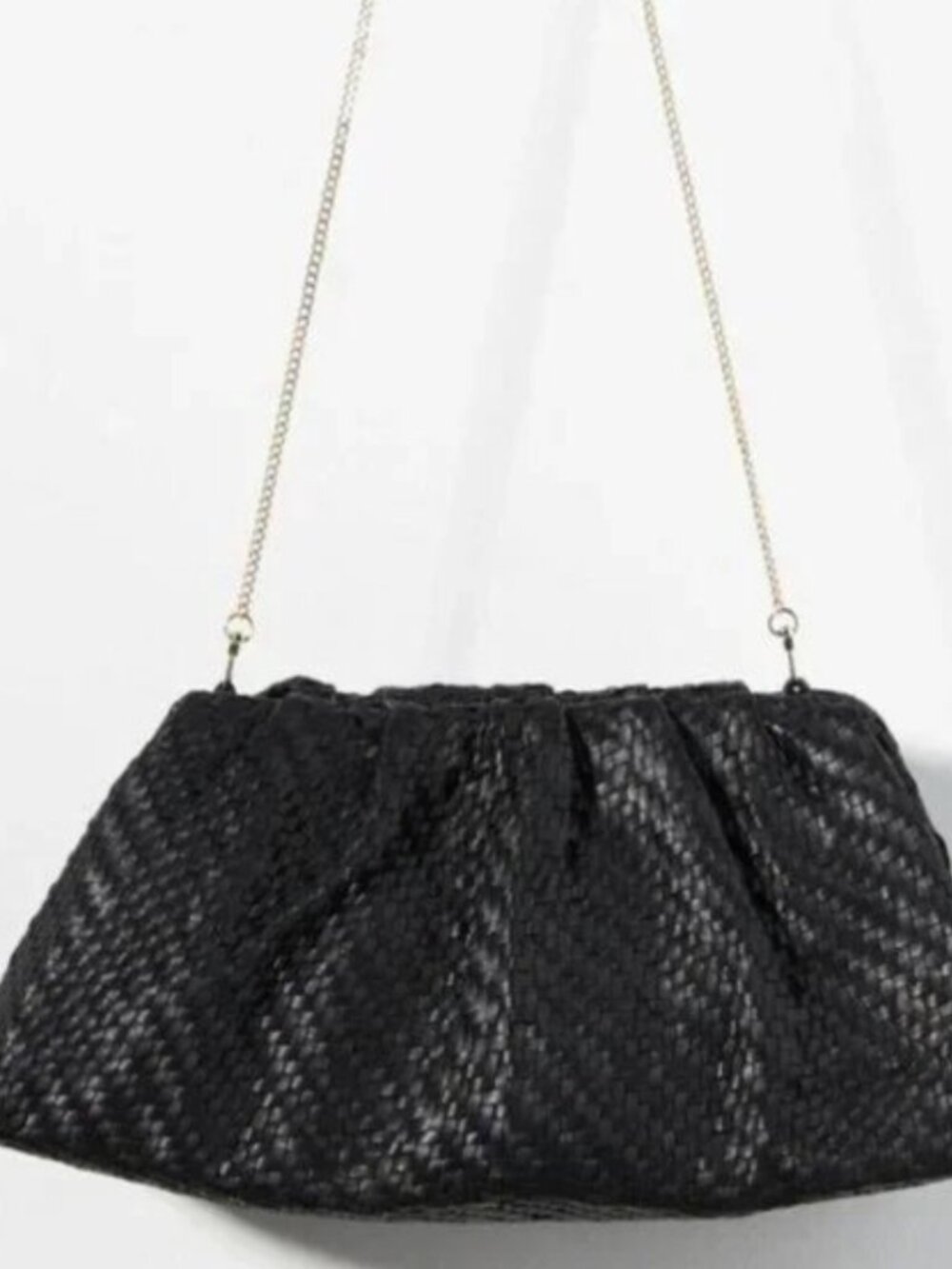 Frankie Anthropologie Faux Leather Clutch